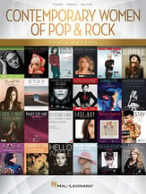 Contemporary Women of Pop and Rock piano sheet music cover